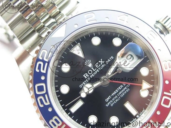 MiroTime 0504 GMT-Master II 126710 BLRO Pepsi Red Blue Ceramic 904L Steel VRF 1:1 Best Edition SA3285 CHS MAX Version SmoothTexture 2796